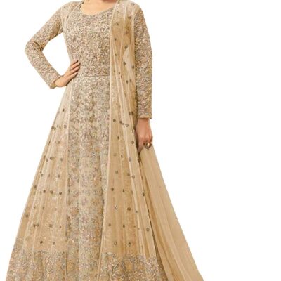 Delisa Indian/Pakistani Bollywood Party Wear Long Anarkali Gown for Womens LT NNew