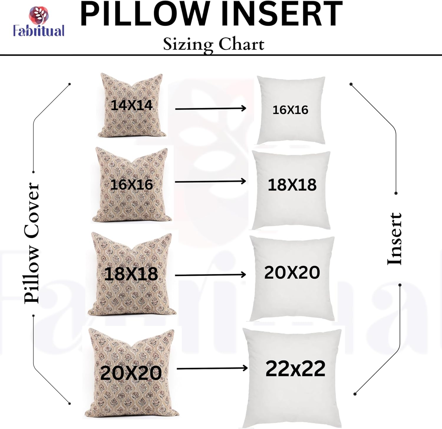 Off White Linen Throw Pillowcase Cover 18X18 Bedroom Pillow Handloom Print, Cushion Cover with Invisiable Zipper for Sofa and Couch, Floral Print with Boho, Bagru Buti, Light Yellow - Image 5