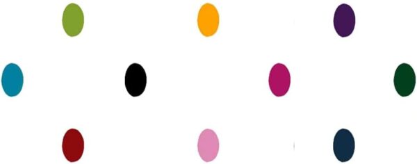 Multicolor | Tikali | Sticker Bindi| Color Bindi | Small Binid Tikka Gift-able for Women’s & Girl’s | Bindi Round Dot for Women (Pack of 100)