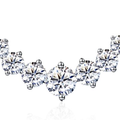 Moissanite Pendant Necklaces for Women 0.5Ct-7.6Ct Jewelry for Wife Her Mom Daughter Girlfriend Birthday Wedding Anniversay Engagements Gift for Wife Christmas Valentine Day Mothers Day Gifts