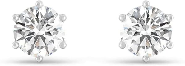 2 to 8 Carat 14K Yellow/White Gold IGI Certified LAB-GROWN Solitaire Diamond Stud Earrings Round Cut 4/6 Prong Screw Back Ultra Premium Collection (F/G color VVS clarity) - Image 2