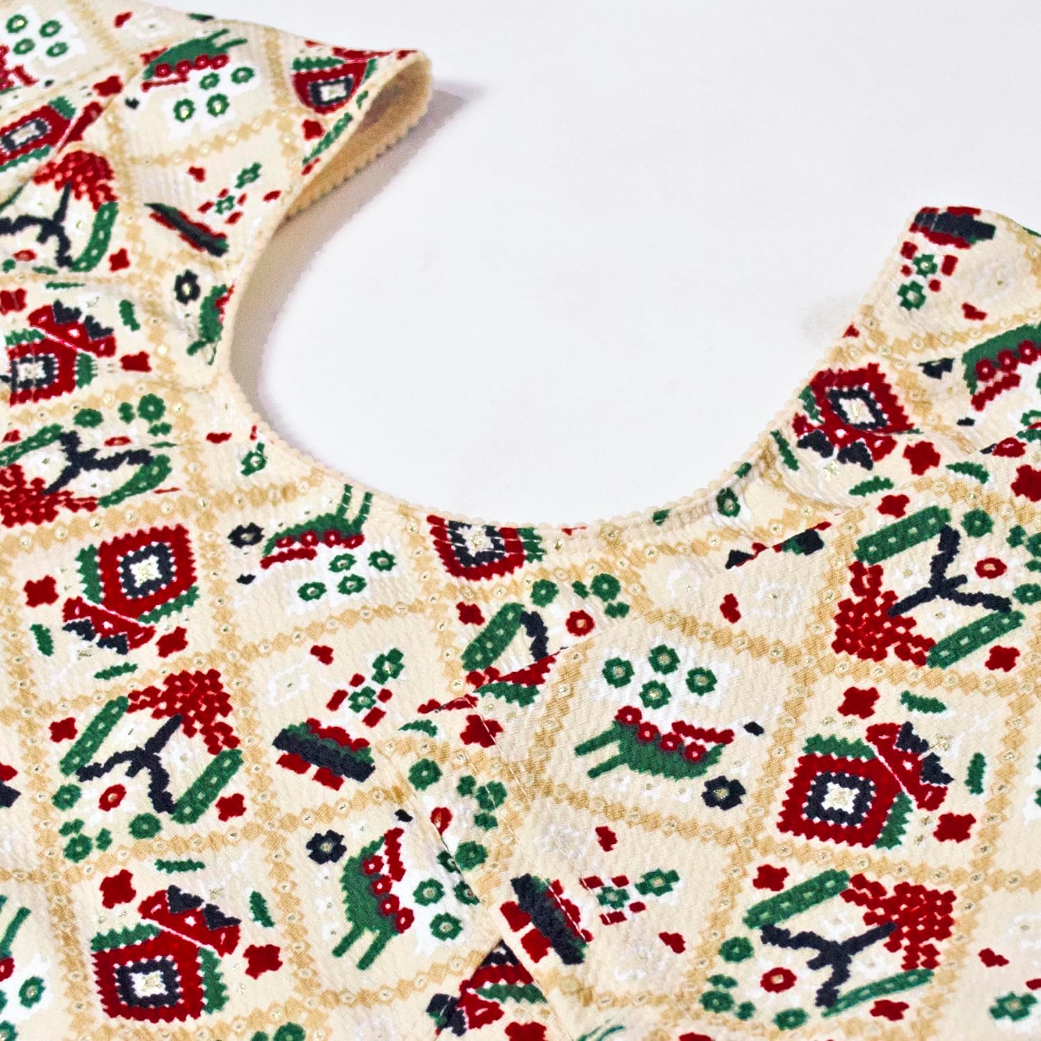 Chandrakala Stretchable Blouses for Women Sarees,Readymade (B217-P) - Image 4