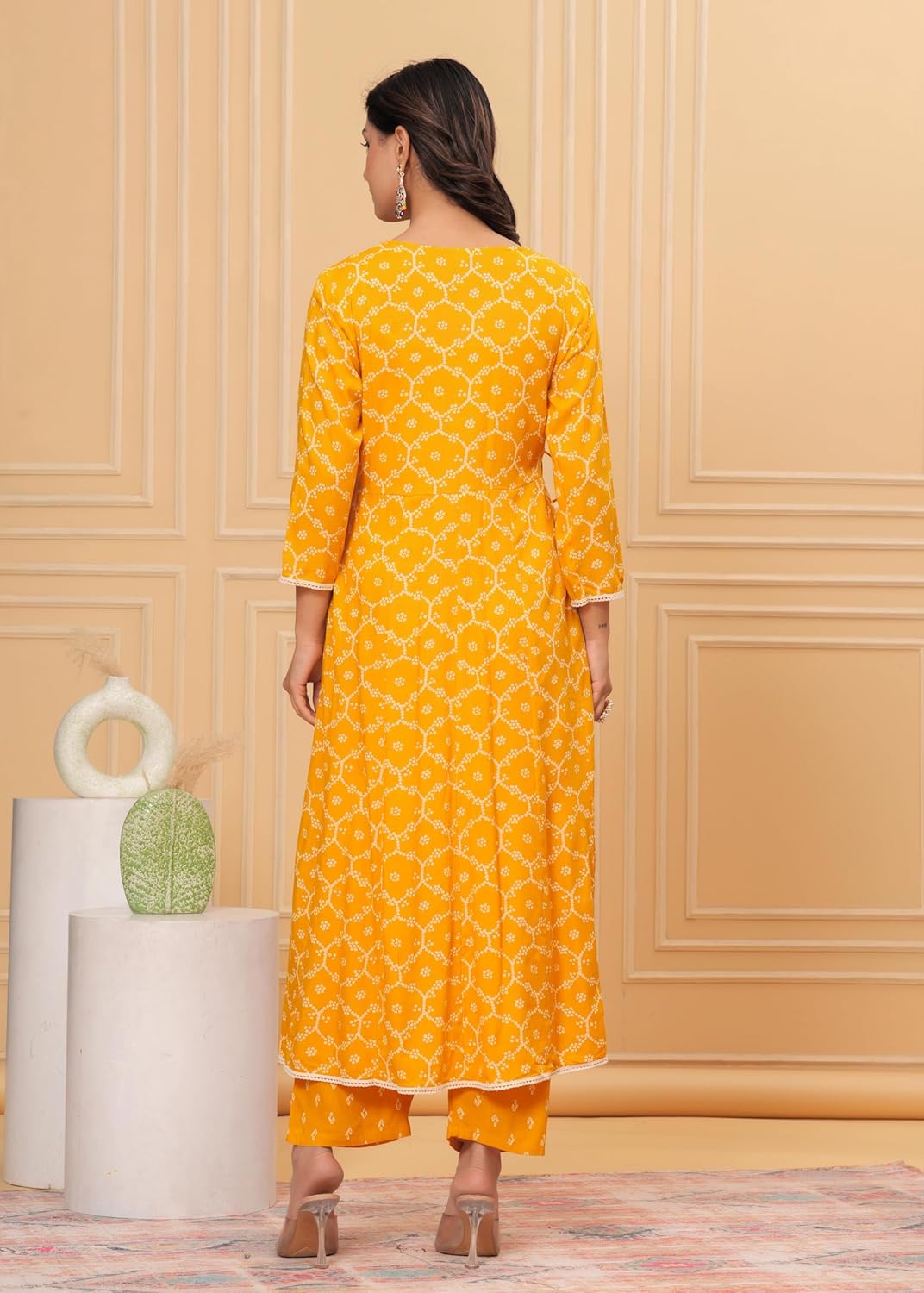 Embroidered Anarkali Kurta set with Dupatta In Rayon fabric Indian Tunic Dress Ethnic Wear Collection For Women - Image 2