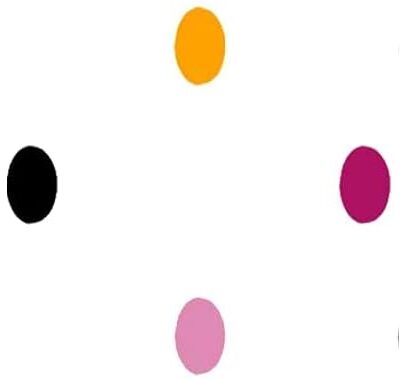 Oval Velvet Multicolor Bindi | Small Binid Tikka Gift-able for Women’s & Girl’s | Bindi Round Dot for Women (Pack of 50)