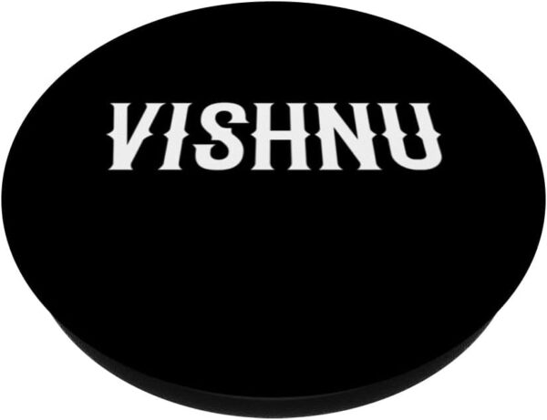 Vishnu Costume. Classic Hindu Indian God Vishnu Costume PopSockets Swappable PopGrip - Image 2