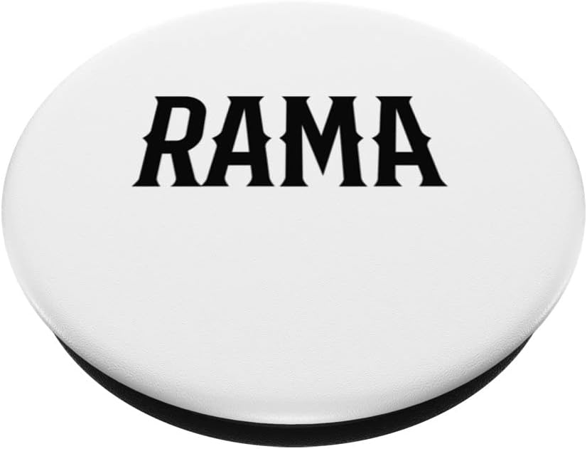 Rama Costume. Classic Indian God Rama Costume PopSockets Swappable PopGrip - Image 2