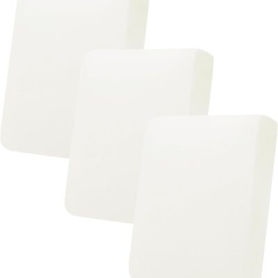 PureFit Super Stretch Fleece Couch Cushion Covers - Individual Sofa Cushion Covers Sets, Washable Sofa Seat Covers Cushion Protector with Elastic Bottom (3 Pieces Cushion Sofa, Beige)