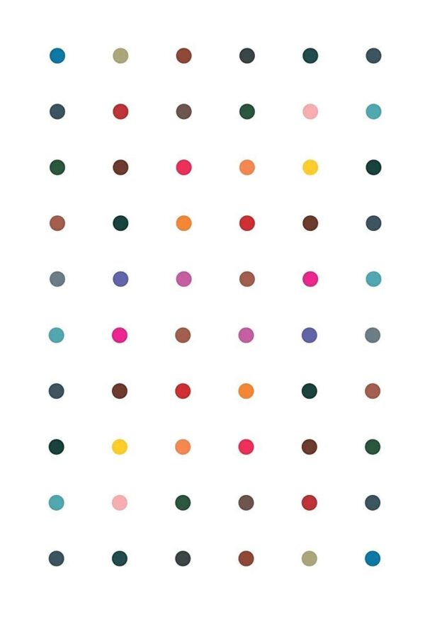 Velvet Dot Bindi Tattoo Stickers Adhesive Body Bindi Forehead Stickers Adhesive Body Jewelry Indian Daily Use Forehead Bindi Round Dot for Women Multisize bindi for Women (Multicolour)