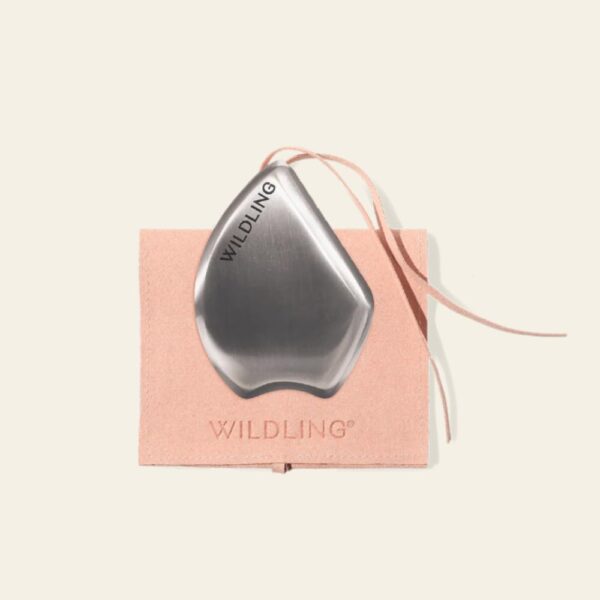 WILDLING Empress Platinum Gua Sha | Facial Gua Sha | Stainless Steel | Maximium Lifting + Sculpting + Contouring + Toning + De-Puffing - Image 9