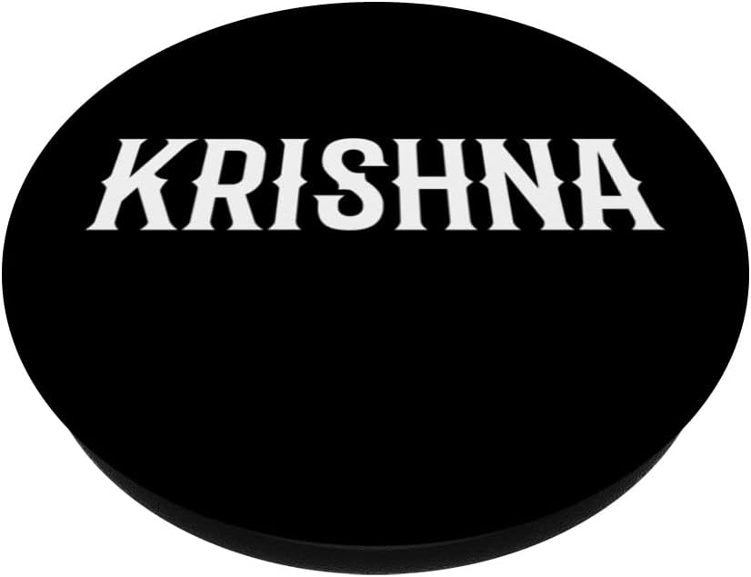 Krishna Costume. Classic Hindu Indian God Krishna Costume PopSockets Swappable PopGrip - Image 2
