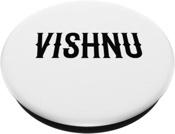 Vishnu Costume. Classic Indian God Vishnu Costume PopSockets Swappable PopGrip - Image 2