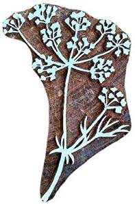 Tree Carved Wooden Printing Block Stamp Indian Print Textile Fabric Border BP356