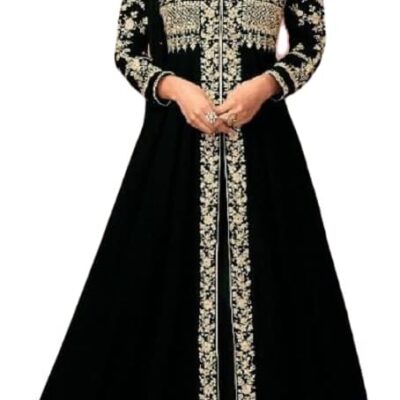 Prija Collection Indian/Pakistani Bollywood Party Wear Embridered Long Anarkali Gown for Womens