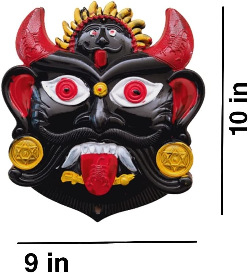 Export Store Wall Hanging Plastic Nazar Suraksha Kawach, Drishti Bommai, Evil Eye Protector, Nazar Battu for House, Office, Shops Entrance (Medium Size) Pack of 1 - Image 2