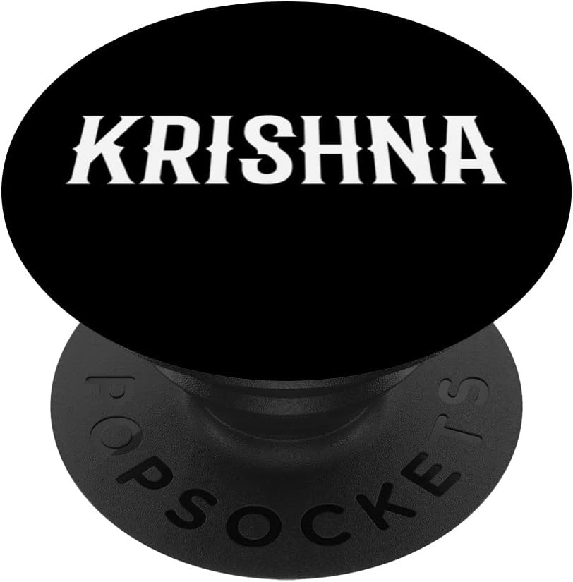 Krishna Costume. Classic Hindu Indian God Krishna Costume PopSockets Swappable PopGrip