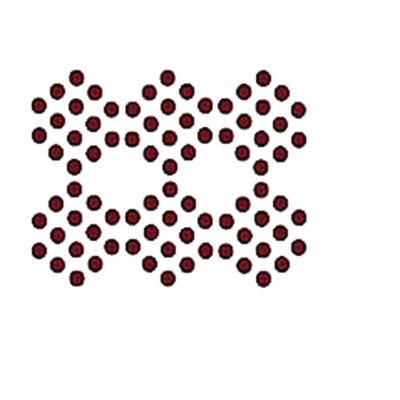 Duggu Bindi 200 Count Maroon & MultiSize Indian Daily Use Forehead Bindi Round Dot Tattoo Body Art Sticker craft decor belly velvet body jewelry face jewels (Maroon) (Round)