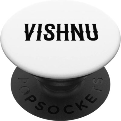 Vishnu Costume. Classic Indian God Vishnu Costume PopSockets Swappable PopGrip