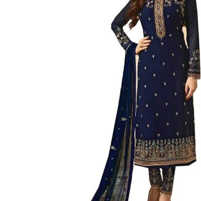 Prija Collection Ready to Wear Indian Pakistani Ethnic Wear Designer Straight Salwar Kameez Churidar Suit for Womens