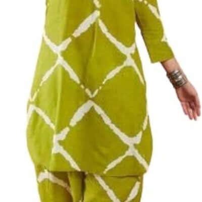 Women Kurta Set for Women Cotton Printed Kurta & Salwar Ethnic Wear Suit Set