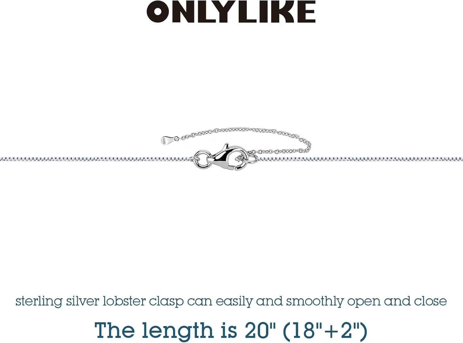 Heart Pendant Necklace Gifts for Wife, Engraved 'I LOVE YOU' Gift for Wife, 1-3 Carat Moissanite Necklace, Anniversary Eternity Jewelry Present for Wife, Birthday Gifts for Women - Image 8