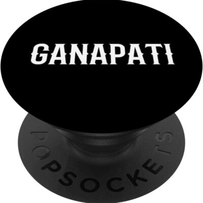 Ganapati Costume. Classic Hindu Indian God Ganapati Costume PopSockets Swappable PopGrip