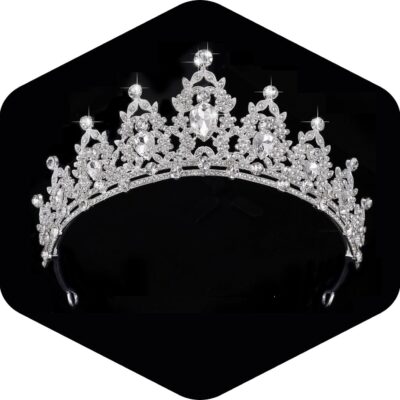 Kamirola - Queen Crown and Tiaras Princess Crown for Women and Girls Crystal Headbands for Bridal, Princess for Wedding and Party（01）