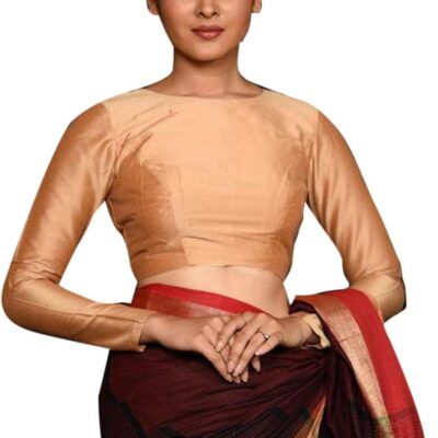 Women's Readymade Party Wear Bollywood Designer Stitched Indian Style Padded Blouse for Saree Crop Top Choli