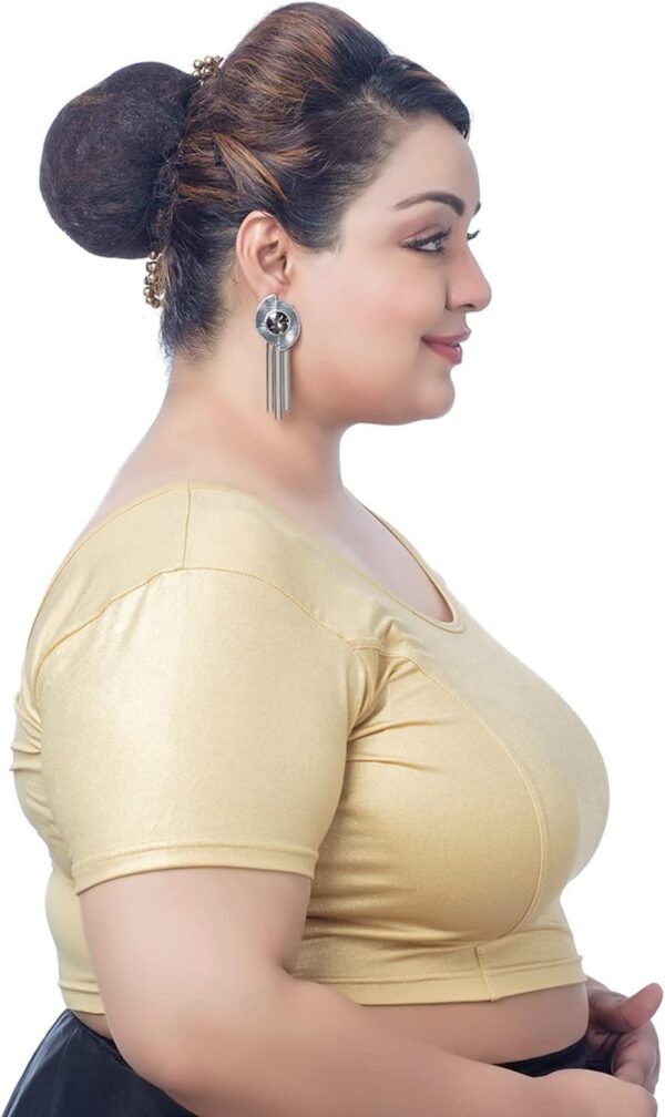 Women’s Stretchable Saree Blouse - Indian Saree Blouse for Women Readymade - Image 9