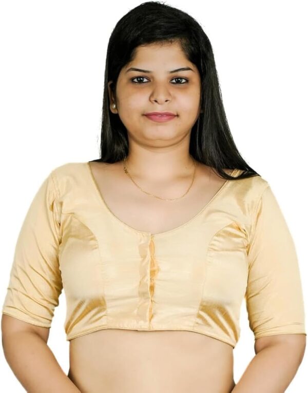 Womens Readymade Art Silk Saree Blouse - Ethnic Indian blouse for women readymade blouse for women-Silk blouse