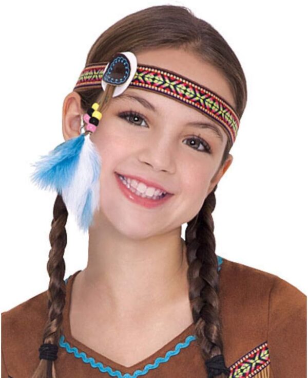 Amscan 842013 Native American Costume with Accessories, Children Medium Size, 1 Piece - Image 5