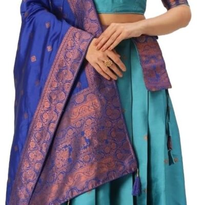 lehenga choli with dupatta Fully Stitched indian party wear dresses for women