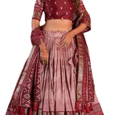 Eid Speacial indian ready to wear Chaniya choli for women flared lehenga with stitched blouse M-1