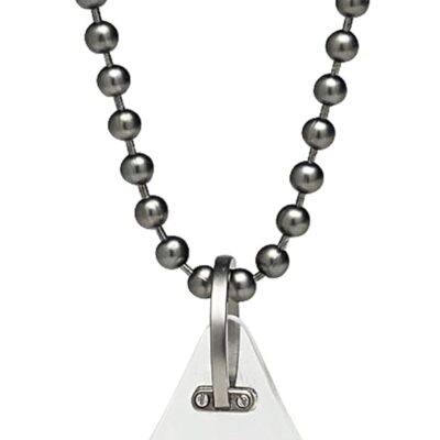 LUKA : Greased Lightnin'. Monocle Necklace with Magnifying Optic Lens.