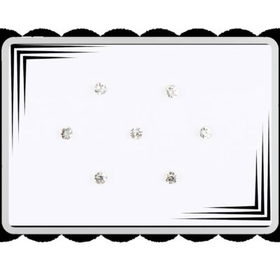 Indian Fashion Bindi Women Forehead Stickers Dot Bridal - Multicolour B05