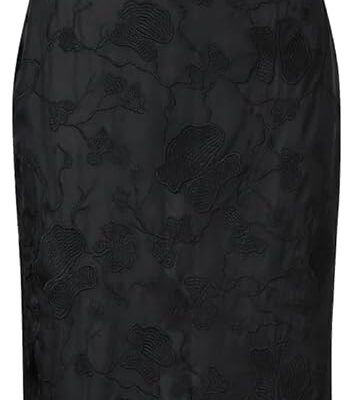 JW PEI Women's Uliana Floral Lace Halterneck Maxi Dress