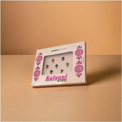 Bindi Forehead Stickers Adhesive Indian Daily Use Forehead Multicolor Round 3 Silver Dot Bindi for Women(SM-Bindi-12), Medium