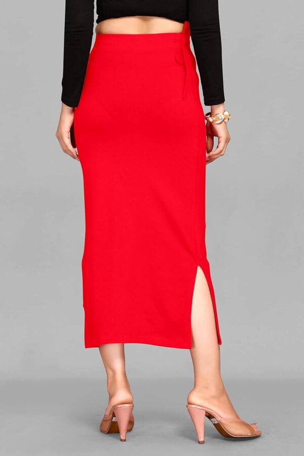 ALYNE Blended Saree Shapewear Petticoat for Women, Women's Blended FullElastic with Drawstring Saree Shapewear