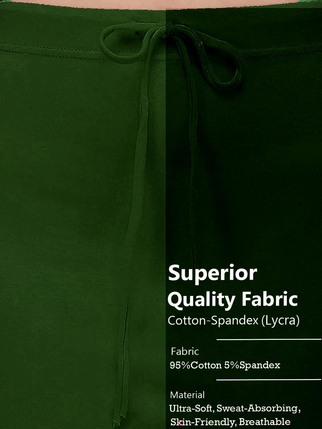 Chandrakala Cotton Saree Shapewear for Women Seamless Stretchable Mermaid Sari Shaper Petticoat Girls (S117-P) - Image 5