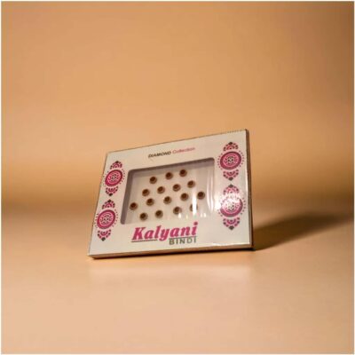 Bindi Forehead Stickers Adhesive Indian Daily Use Forehead Maroon Gold Solid Look Bindi for Women(SM-Bindi-04), Medium