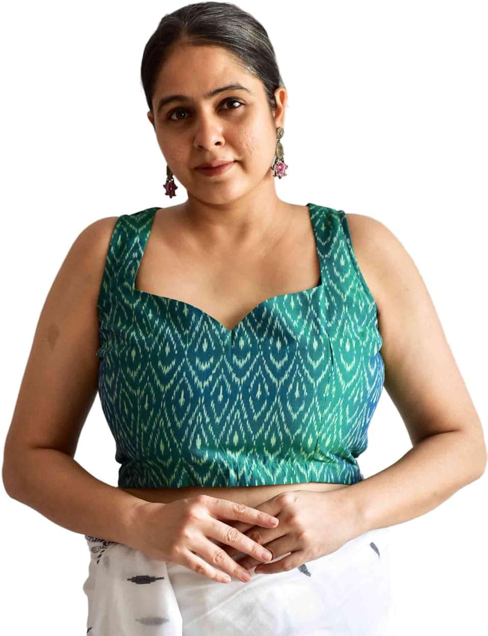 Sundarii cut sleeves cotton saree blouse | readymade blouse | cotton saree blouse |