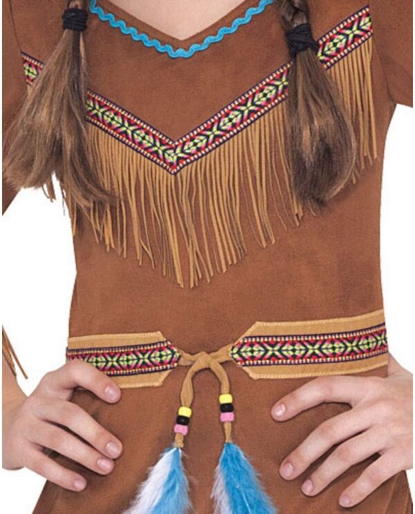 Amscan 842013 Native American Costume with Accessories, Children Medium Size, 1 Piece - Image 4