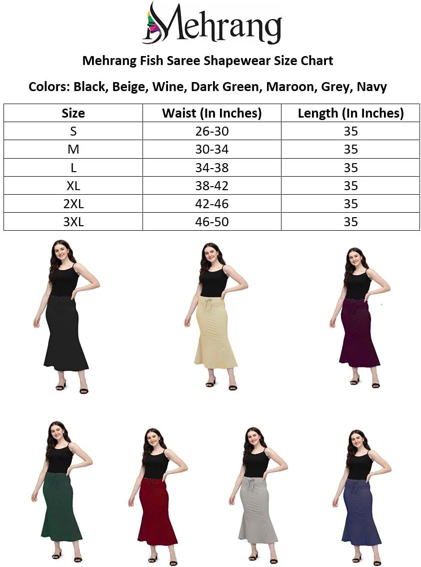 Saree Shapewear Petticoat For Women, Cotton Blended,Petticoat,Skirts For Women,Shape Wear Dress For Saree - Image 5