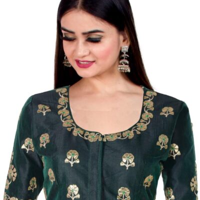 Chandrakala Embroidered Blouses for Women sarees,Readymade, (B195)