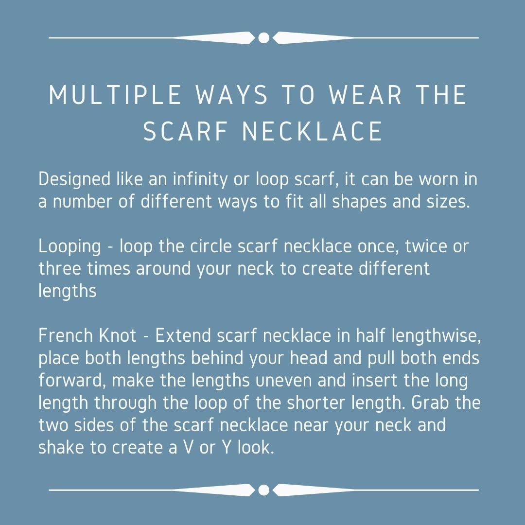 Womens Scarf Lightweight - Black and White Scarf for Women - Long Black White Statement Necklace Jewelry- Scarf for Dresses Elegant - Black Infinity Scarf (Black and White) - Image 6