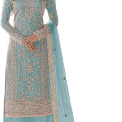 Wedding Wear Indian Pakistani Designer Sharara Palazzo Shalwar Kameez Dupatta Suits