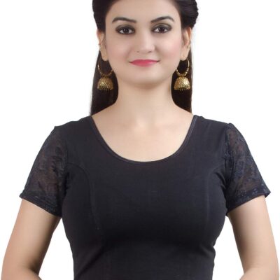 Chandrakala Readymade Blouses for Women Sarees,Stretchable (B102-P)