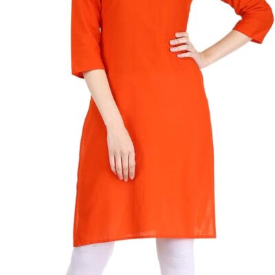 Ramkudi Indian Women's Embroidered Cotton Kurti Top