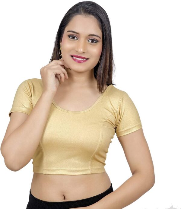 Women’s Stretchable Saree Blouse - Indian Saree Blouse for Women Readymade