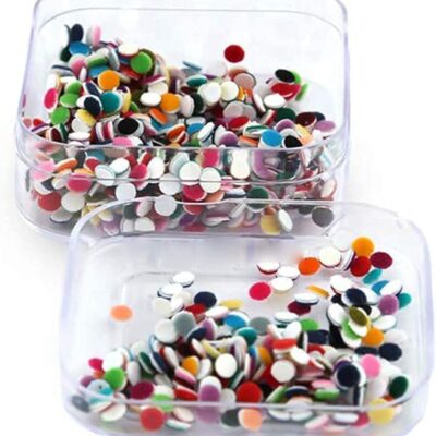 Multi Colors Plain Velvet Dot Bindi Tattoo Stickers Adhesive/Body Jewelry Multi Size Indian Daily Use Forehead Bindi Round Dot.