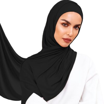 VOILE CHIC Instant Hijab Scarf For Women - Premium Jersey Head Scarf Wrap